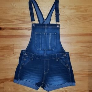 Denim overalls